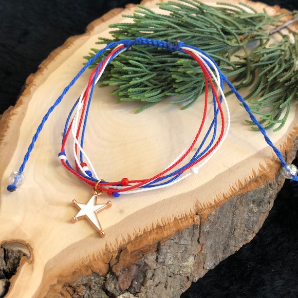 natys n me collection Jewelry - Patriotic Multicolor/Layers Handmade Bracelet